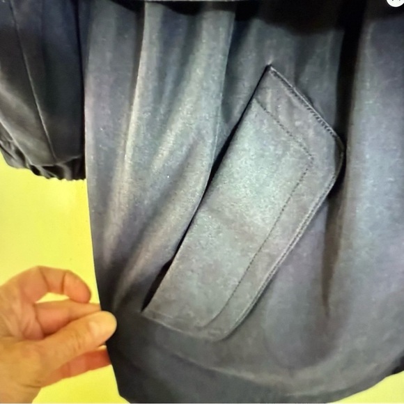 American Bazaar AB II Women's navy Jacket petite size XS removable lining cost - Picture 4 of 10